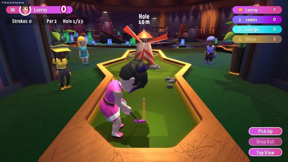 Indoor Golf Manchester - Party Putt Game