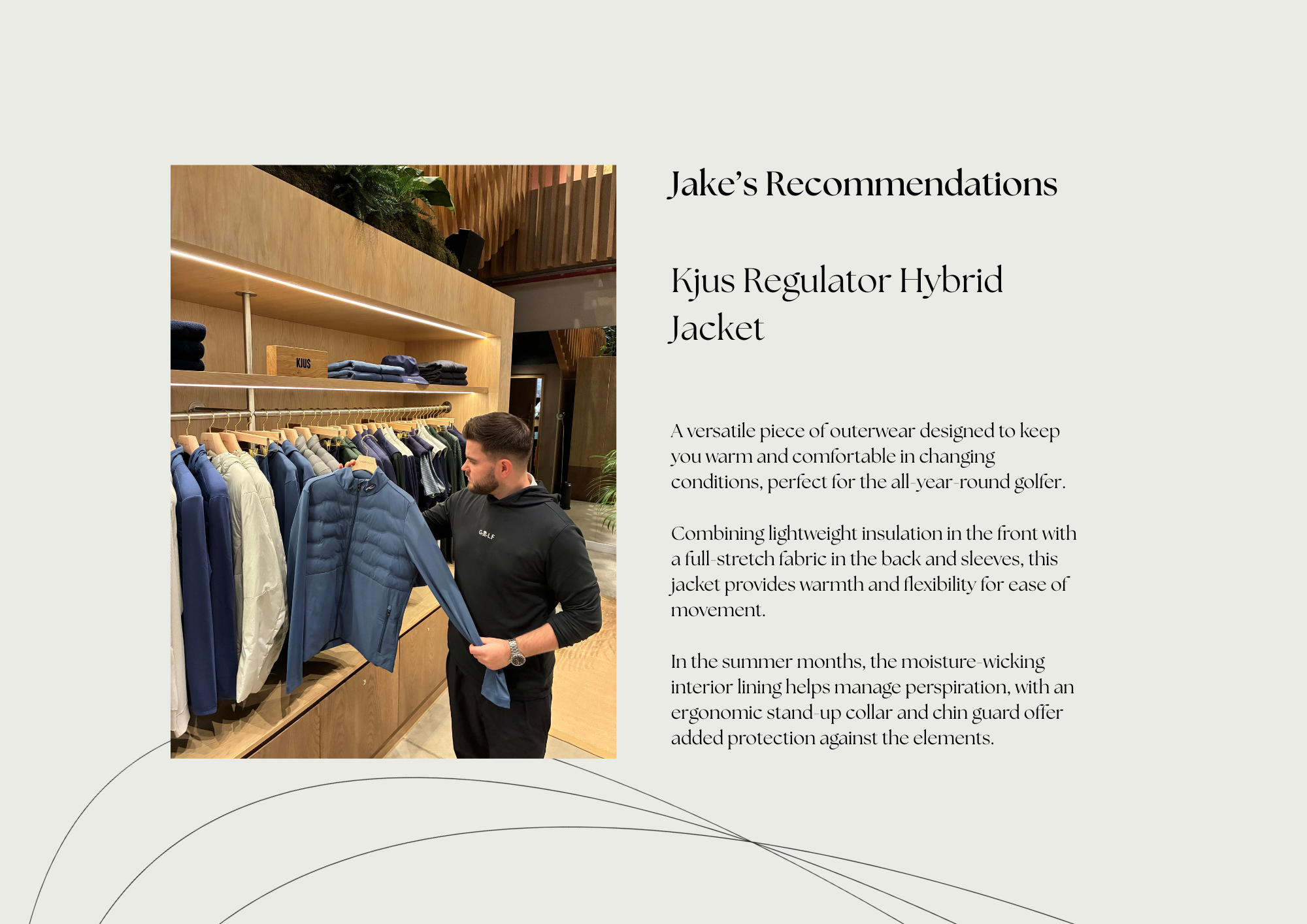 Jakes first recommendation